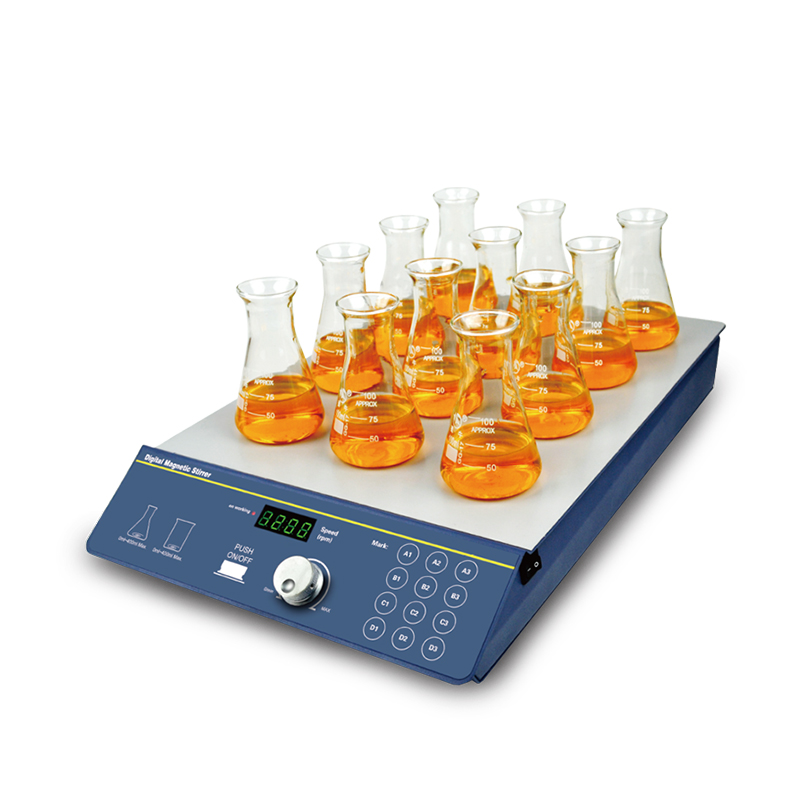 多通道磁力搅拌器MS400-12