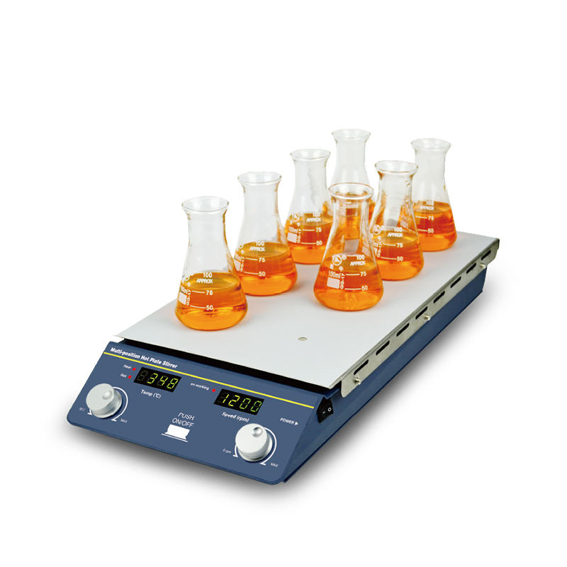 多通道加热型磁力搅拌器HMS400-8